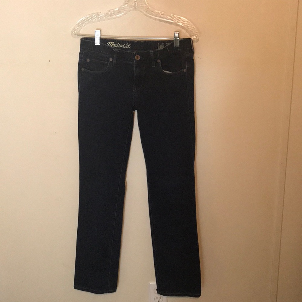Madewell rail straight jeans
